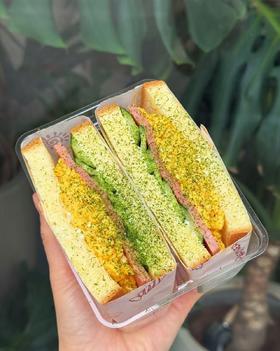 鸡蛋火腿三明治（上午10点左右出货）