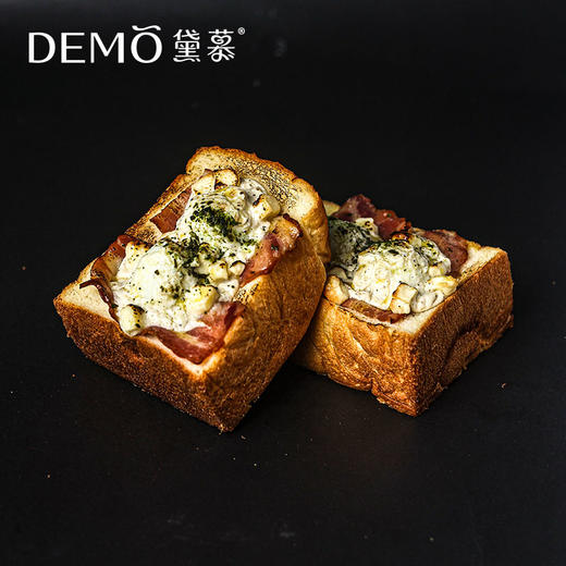 白酱培根蛋吐司烧|White Sauce Bacon Egg Toast Bake 商品图0