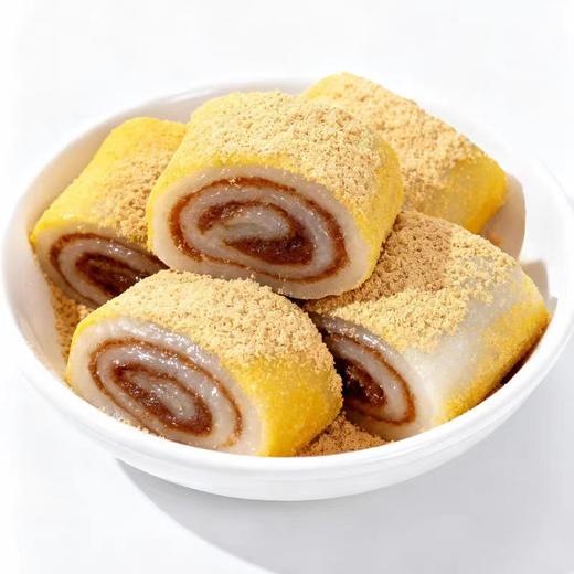 【严选】正宗老式驴打滚豆面卷纯手工打糕糯米糍粑传统糕点休闲小吃400g/袋（厂家直发） 商品图1