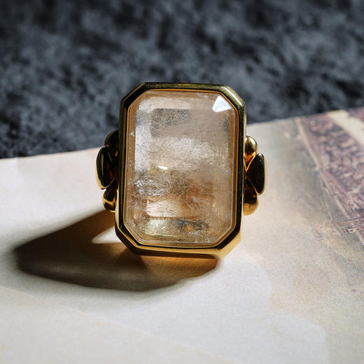 北京仓｜Goossens Paris-Stones-天然水晶 戒指（大号）［法国设计师］ 商品图2