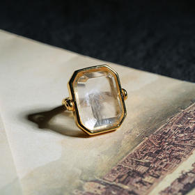 北京仓｜Goossens Paris-天然水晶 戒指［法国设计师］