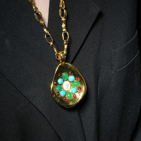 北京仓｜Goossens Paris-Circé-金色 海洋宝藏 项链［法国设计师］