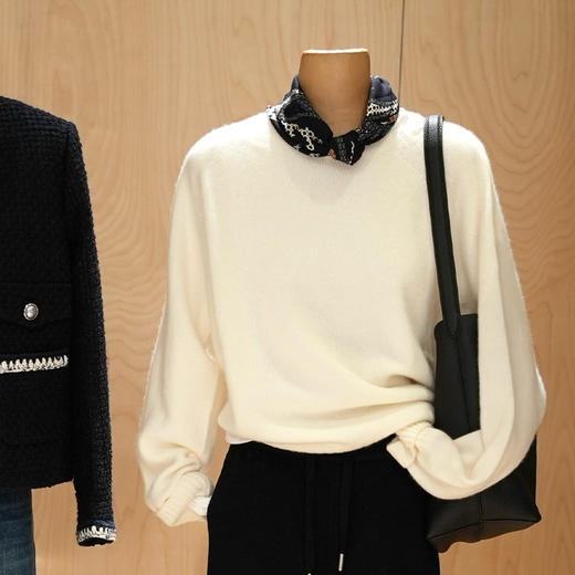 【特价不退不换】良木礼山羊绒上衣(D25102313F) 商品图1