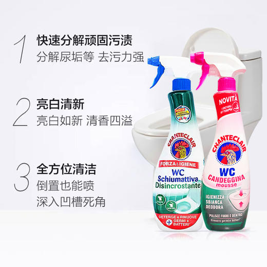 意大利进口大公鸡头马桶洁厕液625ml 商品图3