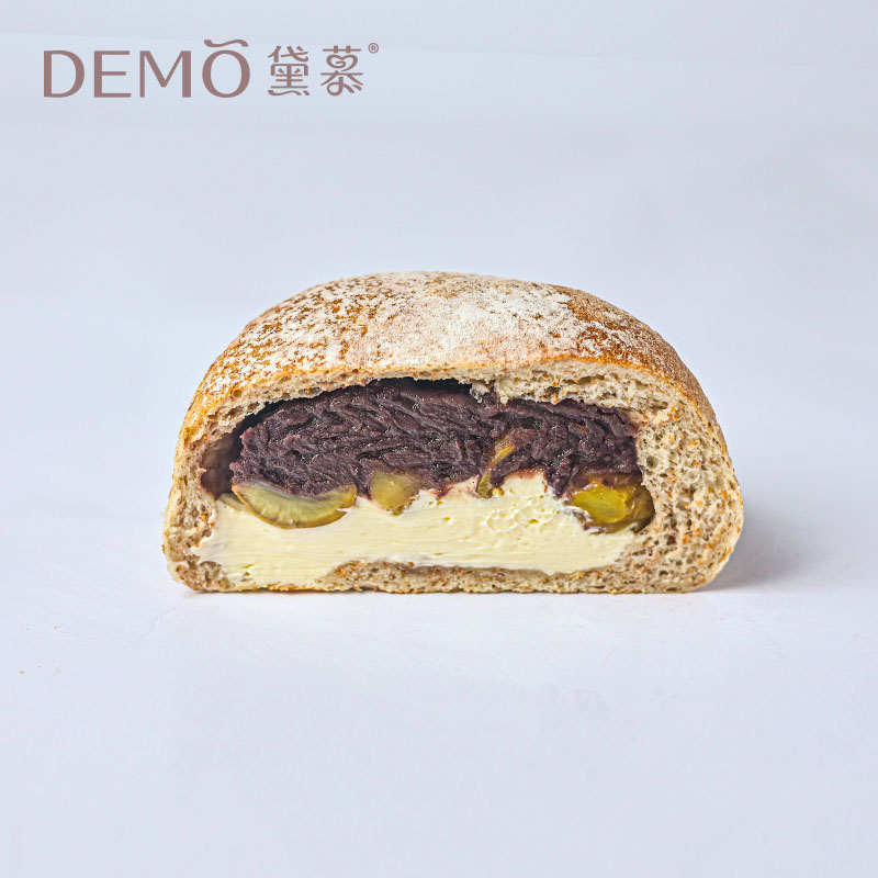 栗子红豆奶酪全麦欧包（半个）|Chestnut Red Bean Cheese