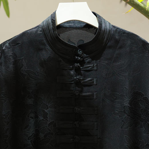 【抖音专属】新中式衬衫（25810162-京元） 商品图1