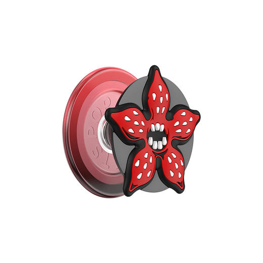 【异世界回信】食人花·MagSafe圆啪嗒 泡泡骚 × 怪奇物语联名系列 MAGSAFE磁吸手机气囊支架 Round圆啪嗒系列 异形 黑红 商品图0