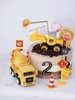 「工程车·推土车·水泥搅拌车」岁数可改·100%动物奶油（附图6寸·提前48小时预订） 商品缩略图1