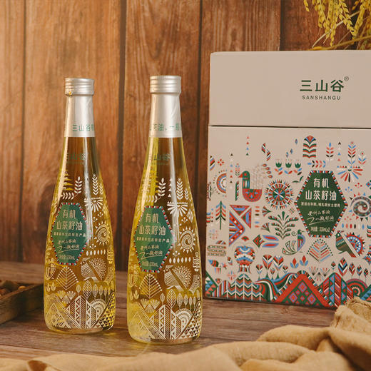 三山谷有机山茶油 330ml*2 商品图1