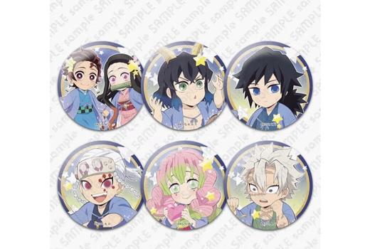 鬼灭之刃 2022星座限定徽章 吧唧 A款 6包/盒 谷子 商品图0