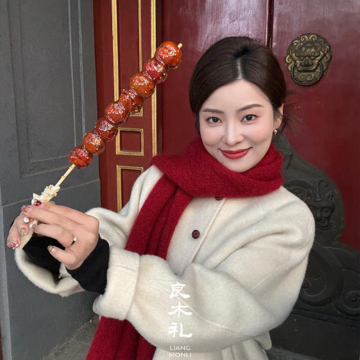 【预售7天】良木礼山羊绒短款外套(围巾）（D25102677） 商品图4