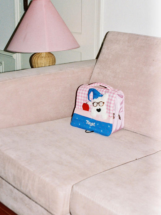 Tagi 哈哈小狗晚安可爱便携收纳袋 收纳袋便携洗漱包收纳化妆包 商品图1