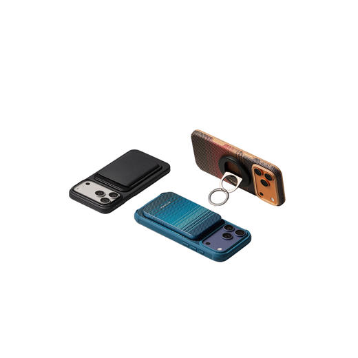PITAKA/皮塔卡 iPhone 17 手机壳 凯夫拉磁吸相机按键碳纤维纹Air保护壳 商品图0