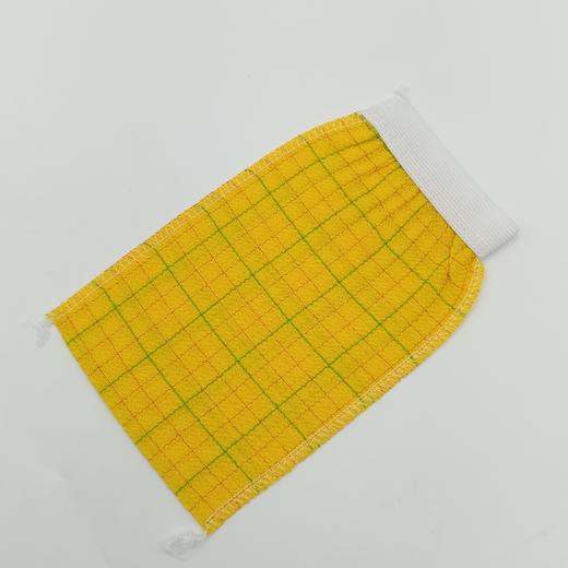 一方格子搓澡巾擦背巾中砂单层双面独立装下灰快好用耐用 商品图1