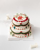 双层复古麻将生日蛋糕 商品缩略图0