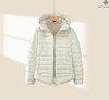 Martine Wester 女超高密度轻量面料薄款连帽鹅绒服 11385315 商品缩略图1