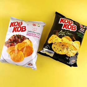KOBKOB紫菜味/烧鸡风味原切马铃薯片48g/152837 152838 原薯鲜切 鲜香酥脆