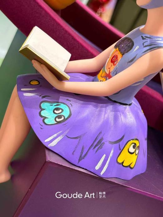 陈建周《悟空梵高》然女孩 商品图3