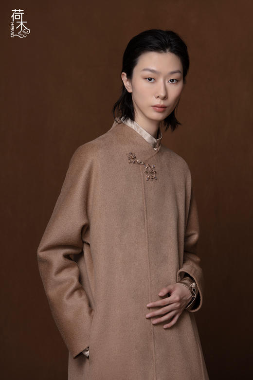 荷木HEMU丨四合·长大衣 商品图3