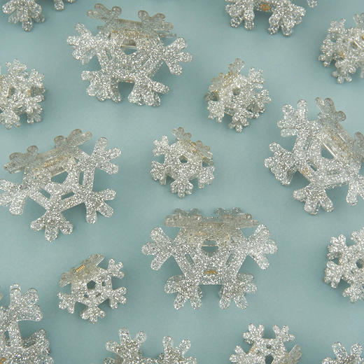北京仓｜Coucou Suzette-Snowflake-雪花 发抓［法国设计师］ 商品图5