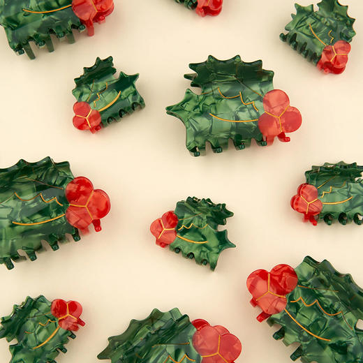 北京仓｜Coucou Suzette-HOLLY-冬青枝 mini 发抓［法国设计师］ 商品图4