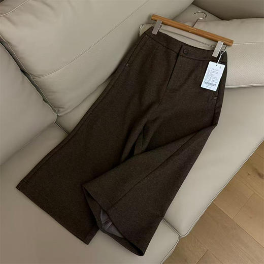 【预售7天】良木礼八分阔腿裤（小咖咖）（D251101203） 商品图0