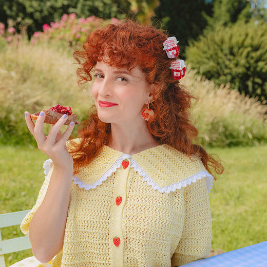 北京仓｜Coucou Suzette-Jam Pot-甜蜜果酱罐 mini 发抓［法国设计师］ 商品图1