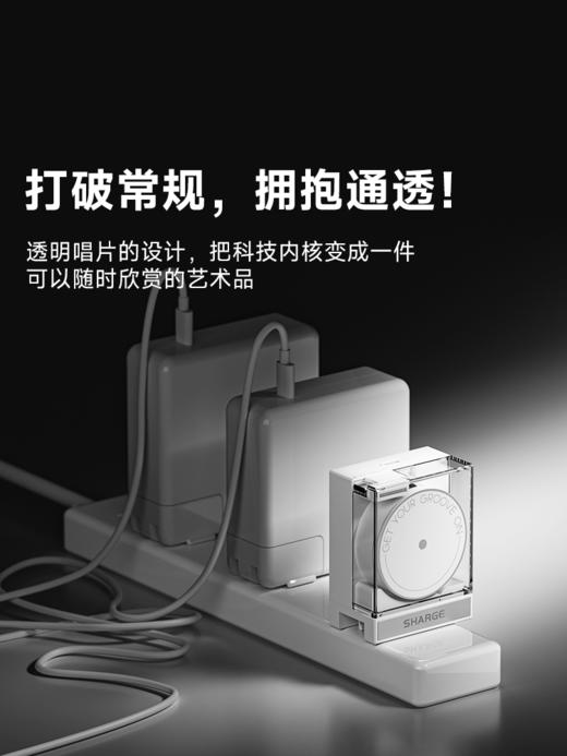 SHARGE/闪极 65W唱片充电头 适用于苹果17小米华为手机平板可带上飞机高铁 商品图3