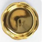 7.5cm金色花瓣形蛋糕切件托底（甜品台）/1条*100个 商品图0