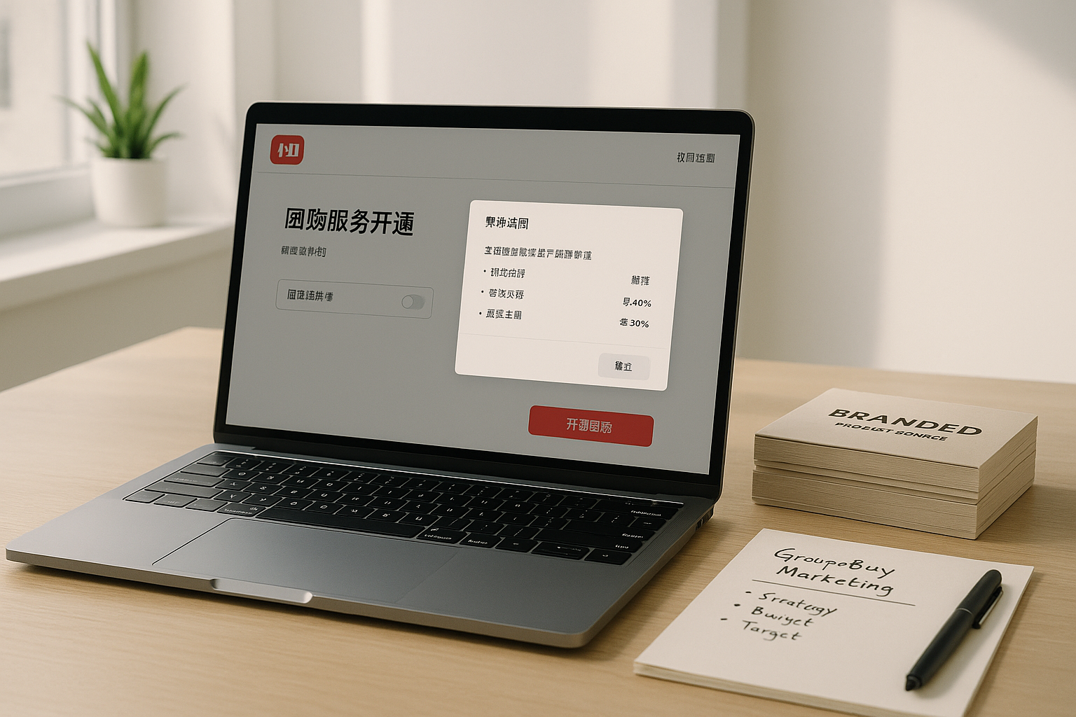 小红书团购开通流程是什么？