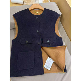 【特价不退换】良木礼羊毛马甲（D25103885）