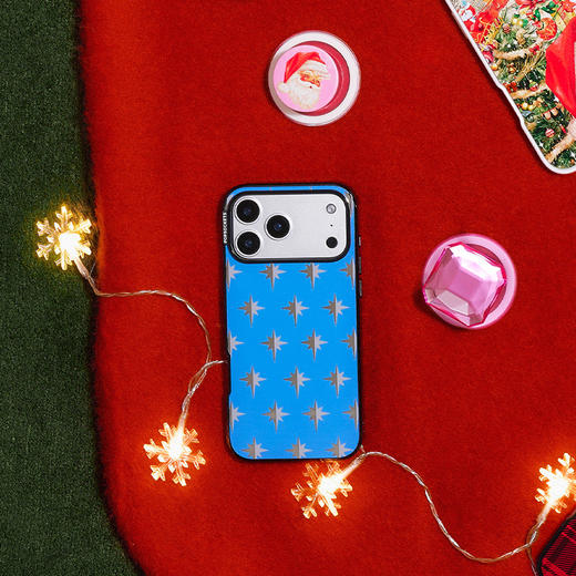 【闪闪的季节】伯利恒之星 POPCASE手机壳 MagSafe Popcase磁吸款 镜面壳 蓝色 iPhone17/16/15/14/13 商品图1