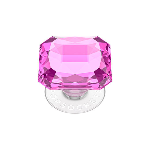 【闪闪的季节】闪闪粉曜石 POPGRIP泡泡骚手机粘贴式气囊支架 Jewel闪亮宝石系列 粉色 商品图0