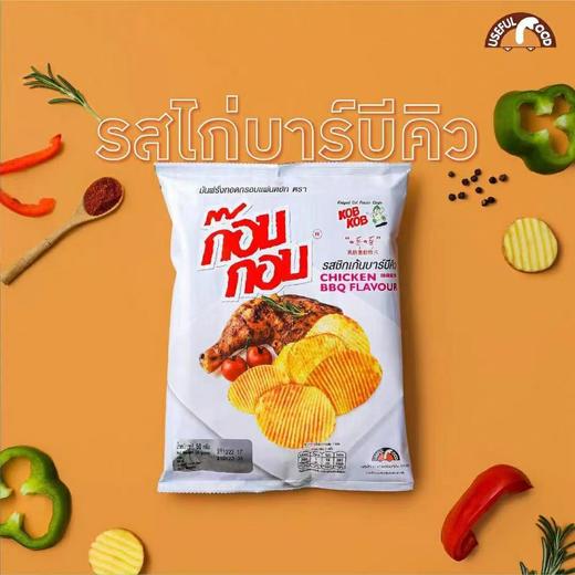 KOBKOB紫菜味/烧鸡风味原切马铃薯片48g/152837 152838 原薯鲜切 鲜香酥脆 商品图2