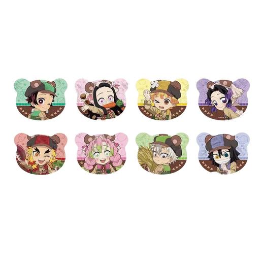 鬼灭之刃 2025秋收季 徽章 吧唧 A款 8包/盒 国谷 商品图0
