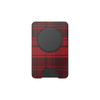 【闪闪的季节】深红格纹·MagSafe卡包 WALLET卡包 Wallet of Magsafe磁吸卡包系列 黑红 商品缩略图2
