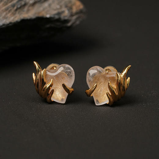 北京仓｜Goossens Paris-COEUR PRECIEUX-爱心 耳夹［法国设计师］ 商品图1