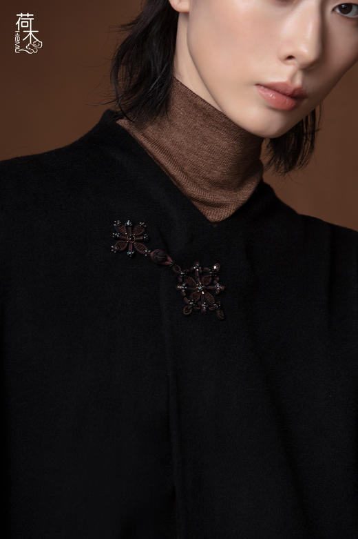 荷木HEMU丨四合·长大衣 商品图2