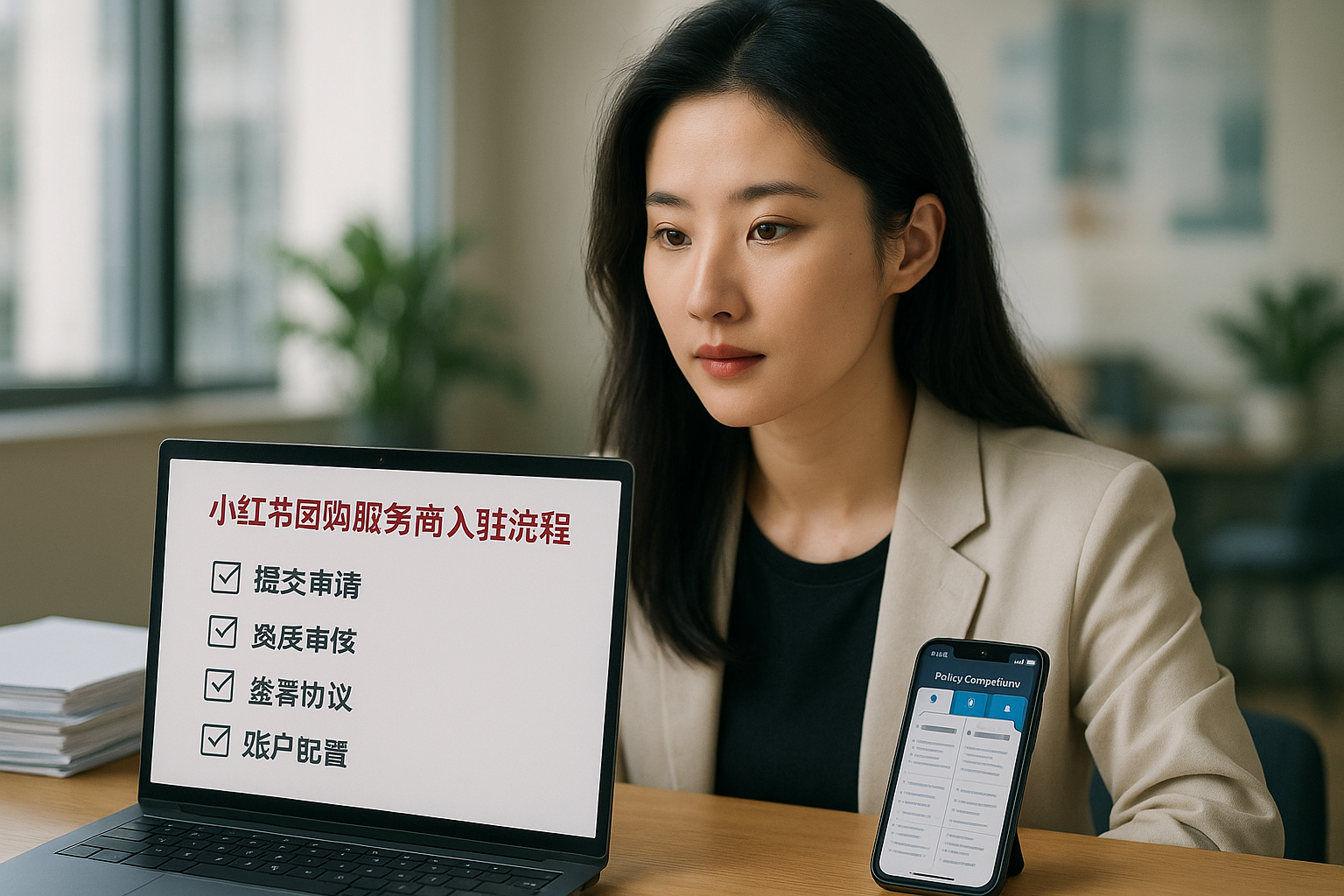 入驻前需要准备哪些资质和材料？