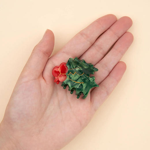 北京仓｜Coucou Suzette-HOLLY-冬青枝 mini 发抓［法国设计师］ 商品图5