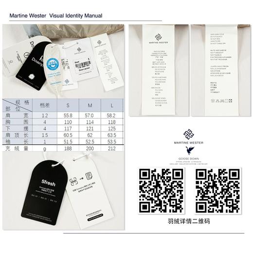 Martine Wester 女款机织直充面料可脱卸帽小落肩鹅绒服  11383898 商品图8