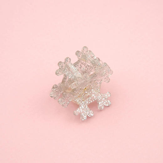 北京仓｜Coucou Suzette-Snowflake-雪花 mini 发抓［法国设计师］ 商品图3