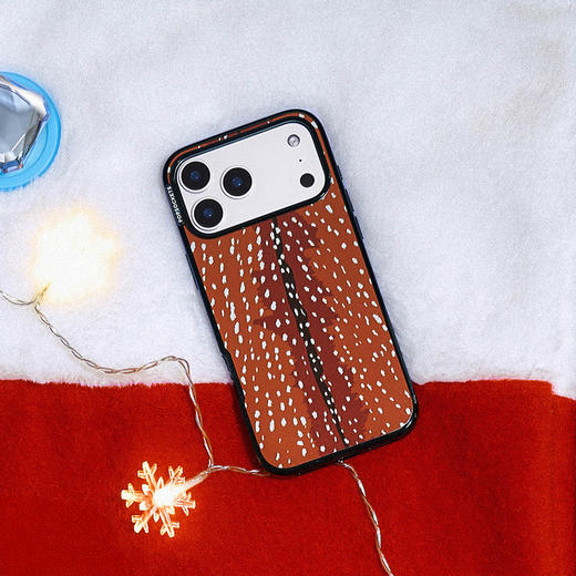 【闪闪的季节】麋鹿斑点 POPCASE手机壳 MagSafe Popcase磁吸款 棕色 iPhone17/16/15/14/13 商品图1