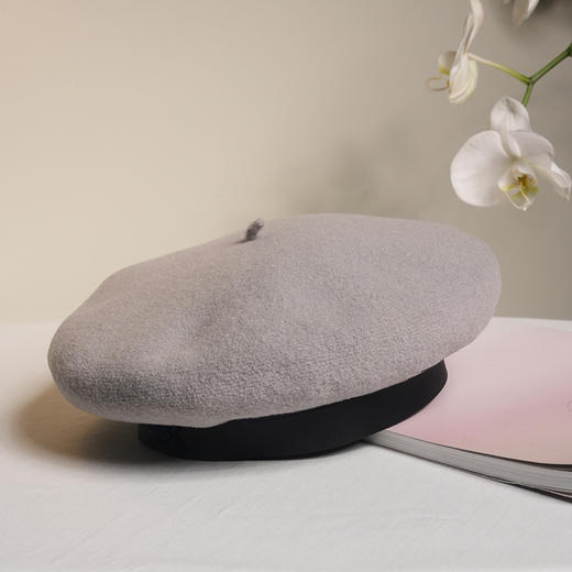 北京仓｜LAULHERE-BASQUE NUAGE-冰川灰-贝雷帽［法国设计师］ 商品图6