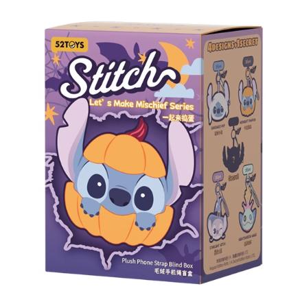 52 TOY 史迪奇一起来捣蛋系列毛绒手机绳盲盒TMSC074780 商品图0
