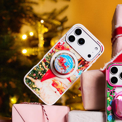 【闪闪的季节】礼物派送中 POPGRIP泡泡骚手机粘贴式气囊支架 Airbag软垫系列 蓝色 圣诞 商品图1