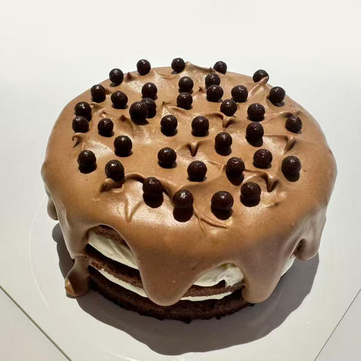 3.7英寸 | 恶魔巧克力裸蛋糕 商品图0