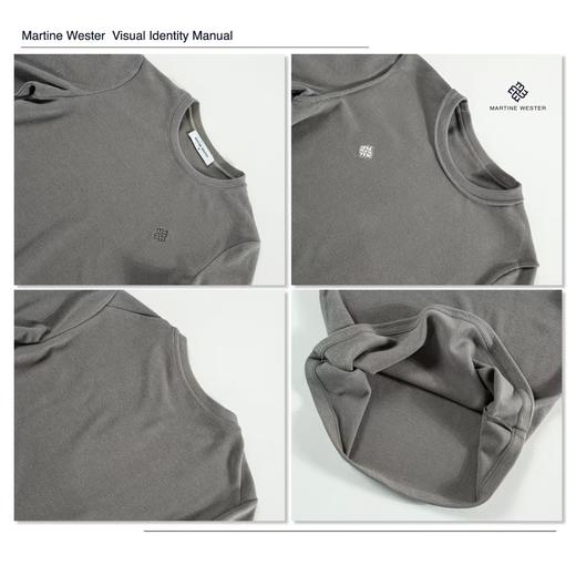 Martine Wester 女式加厚德绒圆领长袖打底衫 11325153 商品图7