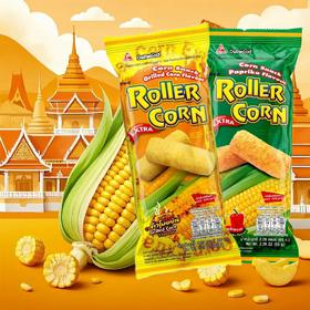 Deliwood德味森牌烤玉米味/香辣味玉米棒(膨化食品)65g/152830 /152831