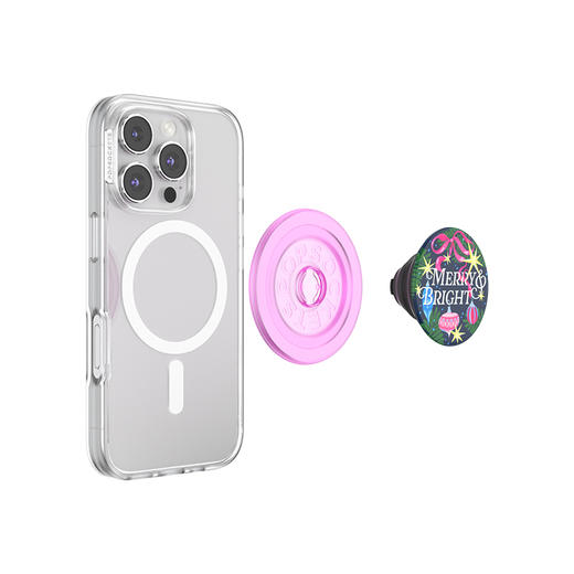【闪闪的季节】欢乐闪烁·MagSafe圆啪嗒 MAGSAFE磁吸手机气囊支架 Round圆啪嗒系列 彩色 圣诞 商品图3